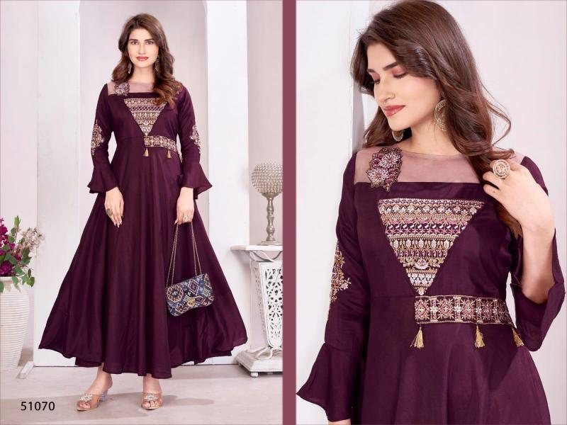 Shree salasar yashvi vol 1 gown wholesale at cheap prices
